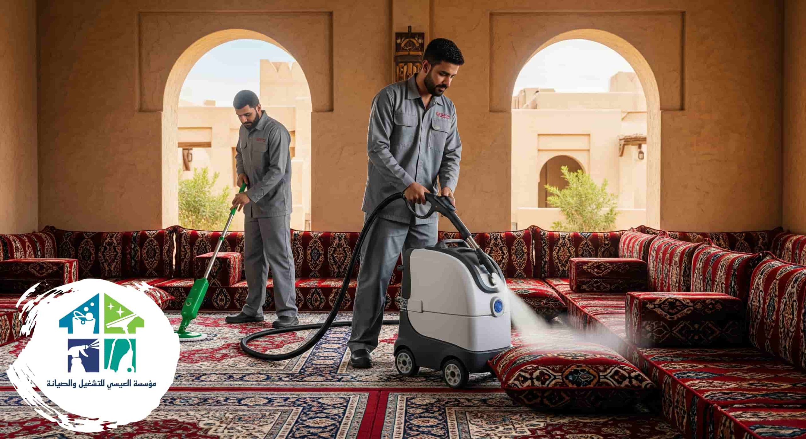 خدمات تنظيف المجالس باحترافية عالية في الأحساء
