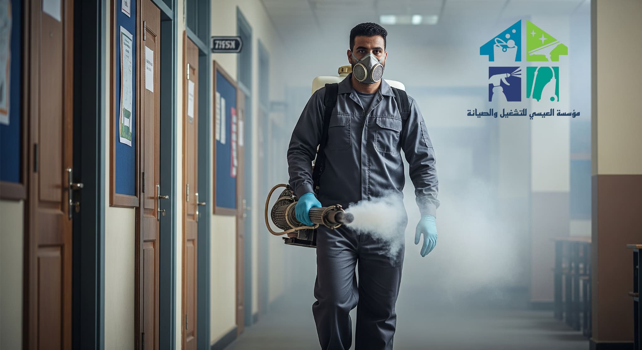 خطوات العمل لدى شركة العيسي لمكافحة الحشرات