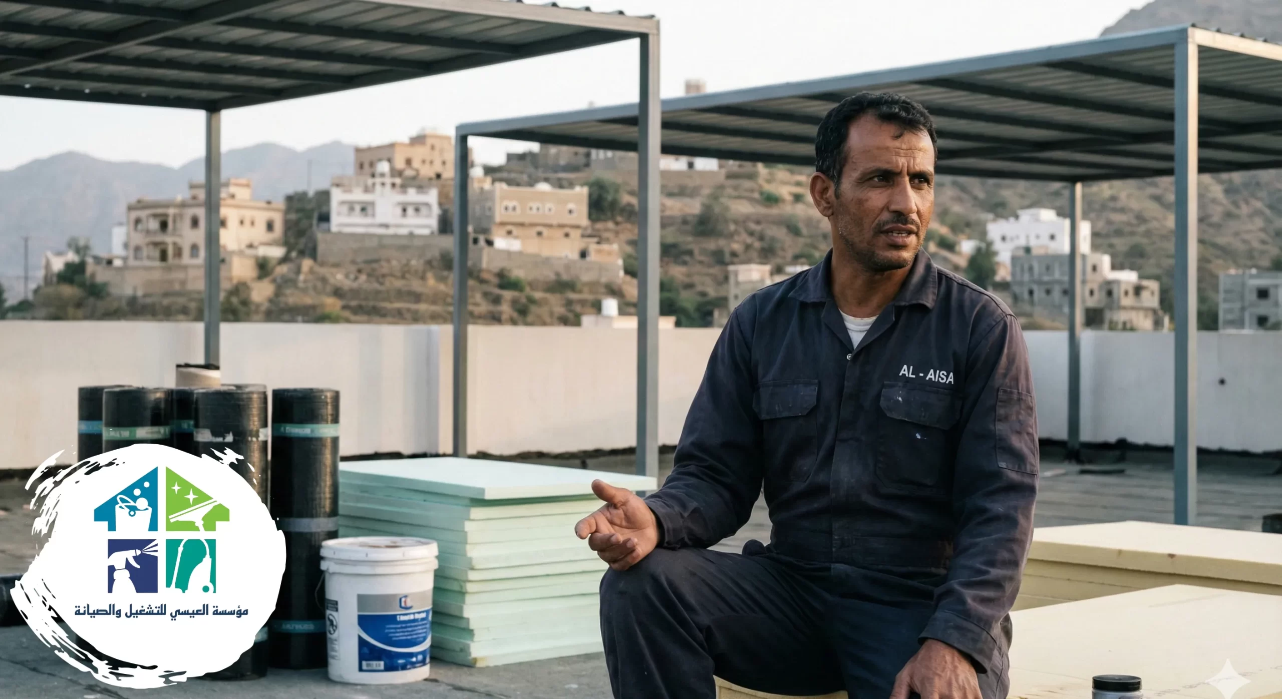 افضل شركة عزل اسطح بالباحة 9 خدمات عزل الأسطح بالباحة لحماية المباني من التسربات والرطوبة