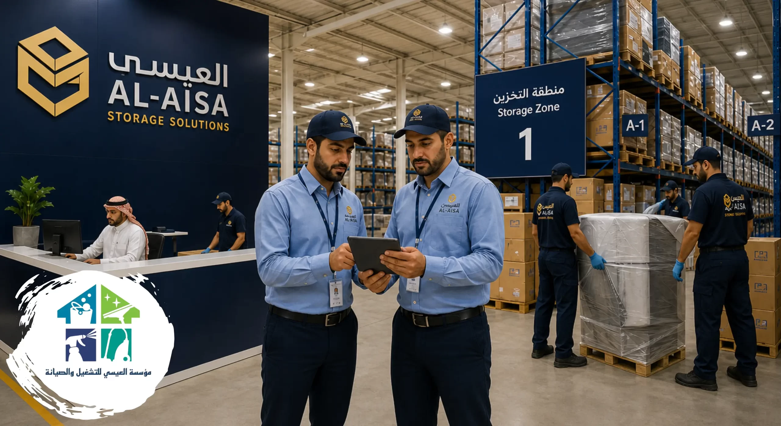خبرة شركة العيسى في تخزين الأثاث بالرياض
