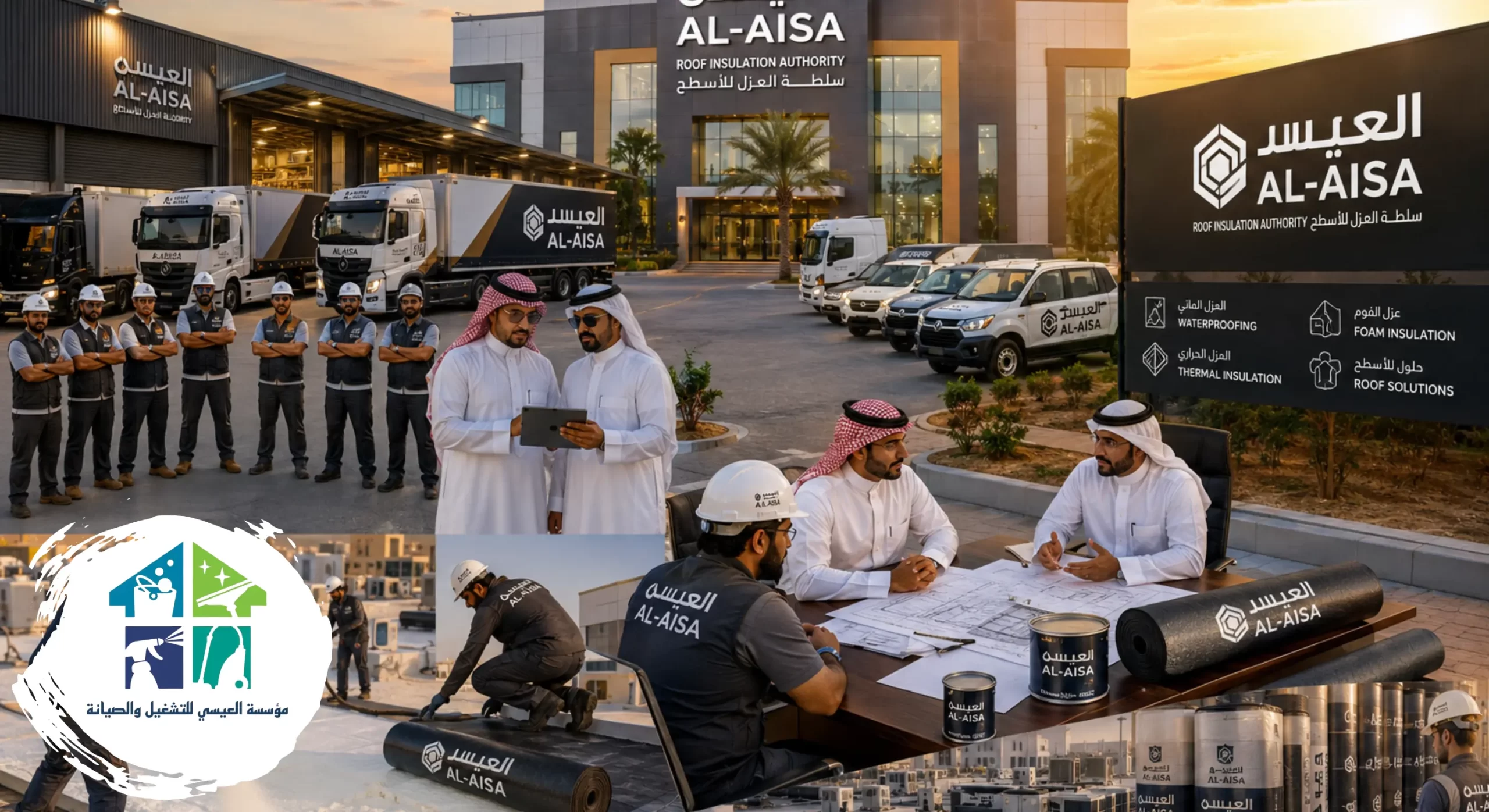 لماذا تُعد شركة العيسى أفضل شركة عزل اسطح بالرياض؟
